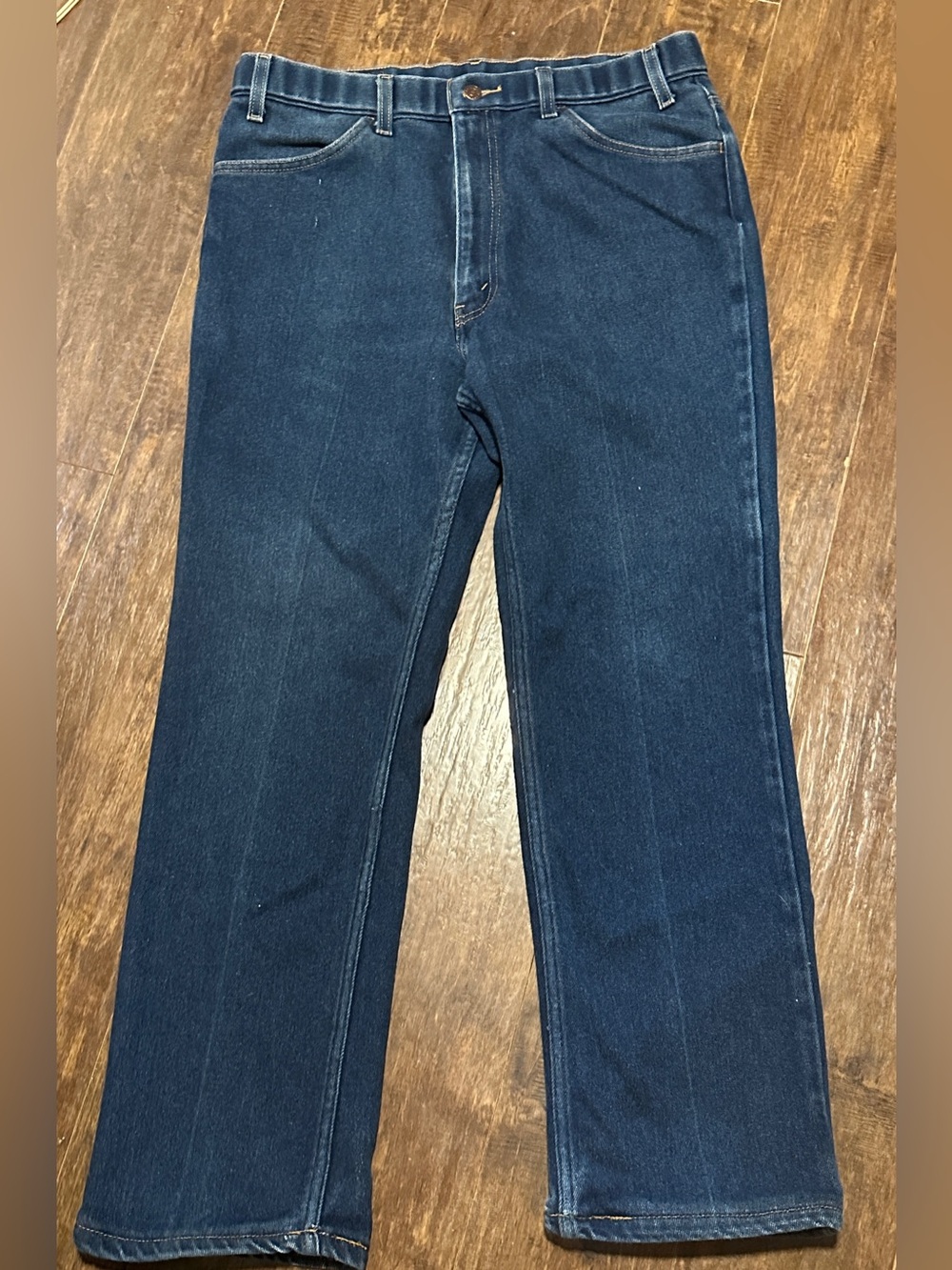 90's Orange Tag Levi's 545 Denim Jeans Straight Leg Relaxed Fit Men's 38x31
